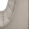 Clearance Ethnicraft N701 soffa 2-sits Tyg Ecru beige