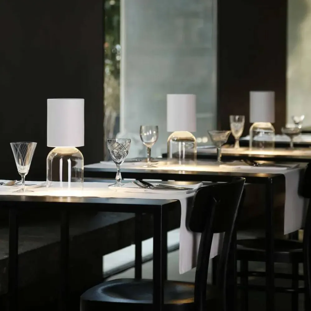 Luceplan Nui Mini bordslampa vit