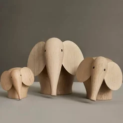 Best Woud Nunu träelefant medium