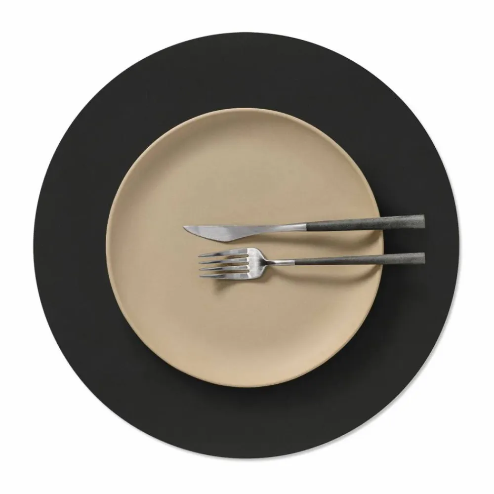 LIND DNA Nupo bordstablett Black ink circle L