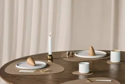 LIND DNA Nupo bordstablett curve L Nougat
