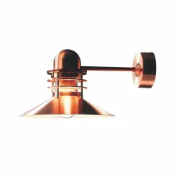 New Louis Poulsen Nyhavn vägglampa Brushed copper