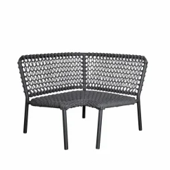 Cane-line Ocean modulsoffa Dark grey hörndel