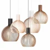 Secto Design Octo Small 4241 taklampa Natur björk