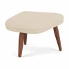 Audo Copenhagen Oda ottoman Hallingdal 0200-valnöt
