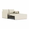 Audo Copenhagen Offset bäddsoffa 2-sits Baru 0200 White