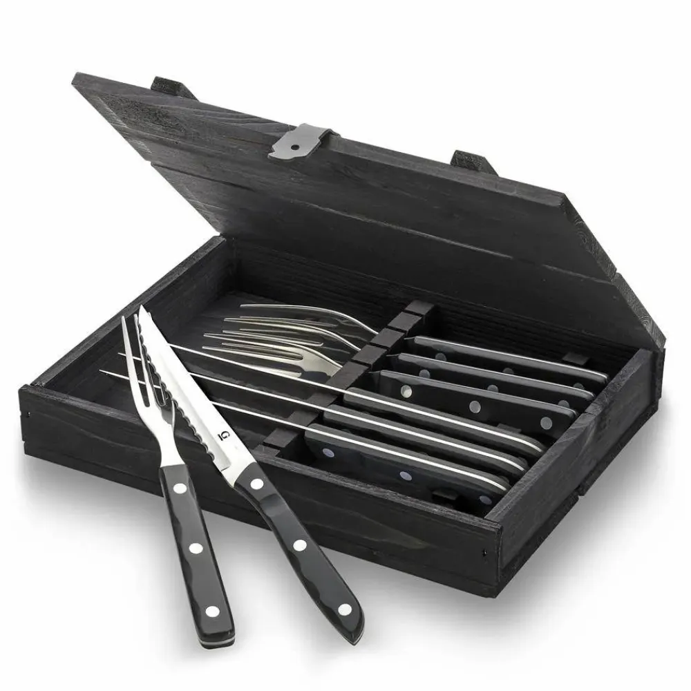 Gense Old Farmer black grillbestick 8 delar 8 delar