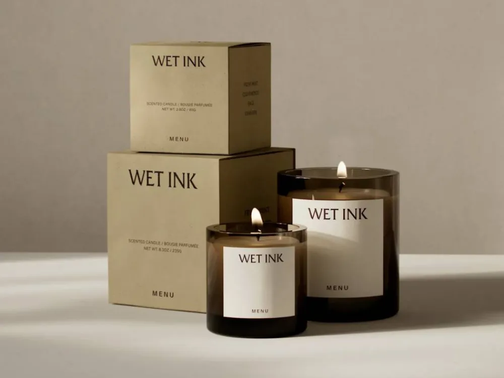 Audo Copenhagen Olfacte doftljus Wet Ink 235 g