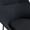 Sale HAY O2 Lounge Chair fåtölj Soft black-svartlackerad stål