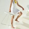 Best Cane-line On the move bord Ø44 cm White