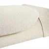 HAY O2 Ottoman fotpall Soft cream-lackerad stål eggshell