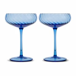 Byon Opacity champagnekupa 30 cl 2-pack Blå