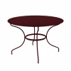 New Fermob Opera+ bord Ø117 cm Black cherry (vinröd)