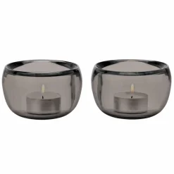 Online Stelton Ora ljuslykta 2-pack Smoke
