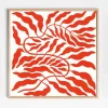 Online Fine Little Day Orange red leaf 50x50 cm
