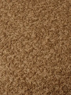 Ferm Living Orbo Lounge chair Raw bouclé - Tan