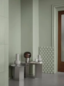 blomus ORU sidobord M Ø50 cm Matt rostfritt stål