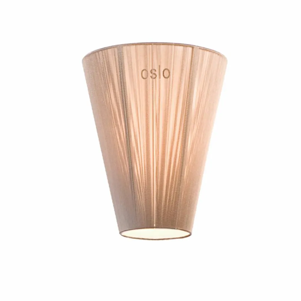 Northern Oslo Wood golvlampa skärm Beige