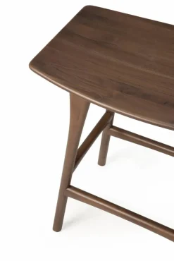 Discount Ethnicraft Osso Counter hög pall 67 cm Lackad teak brown