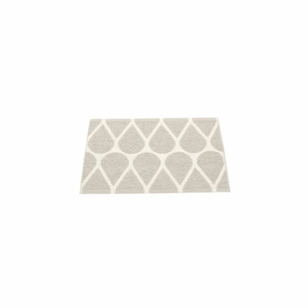 Online Pappelina Otis badrumsmatta linen/white 70x50 cm