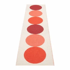 Pappelina Otto gångmatta Berry-vanilla 70x280 cm