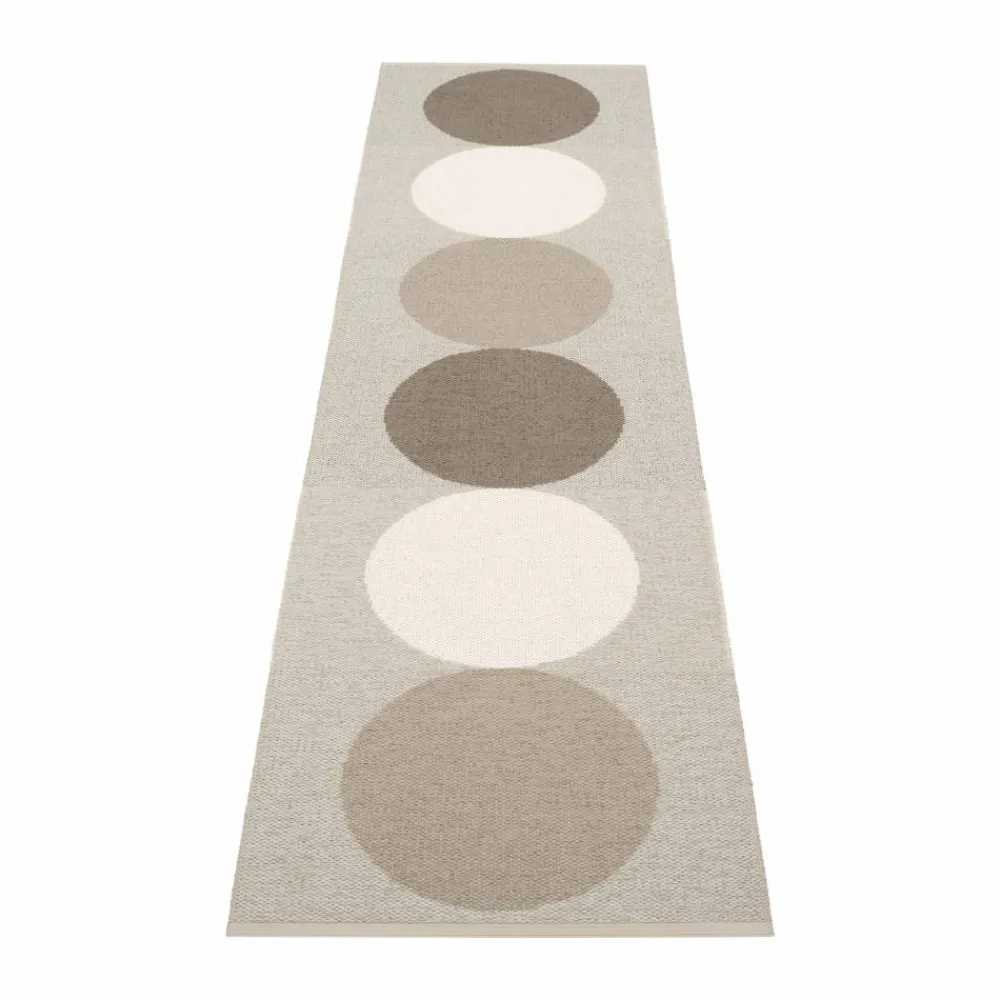 New Pappelina Otto gångmatta Clay-linen 70x280 cm