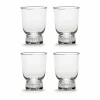 Serax Ottolenghi Feast dricksglas 33 cl 4-pack Stripes sandblasted