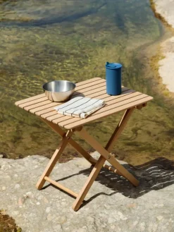 HAY Outdoor Market kökshandduk Blue-beige 2-pack
