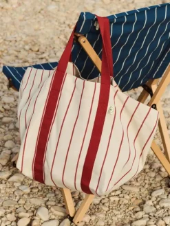 Clearance HAY Outdoor Market picknickväska Beige-red medium