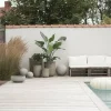 DBKD Out kruka 4 delar Beige