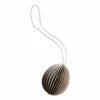 DBKD Ovoid påskhänge papper small 4 cm Sand
