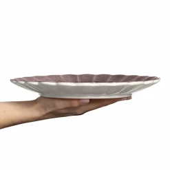 Best Mateus Oyster tallrik 28 cm Plommon