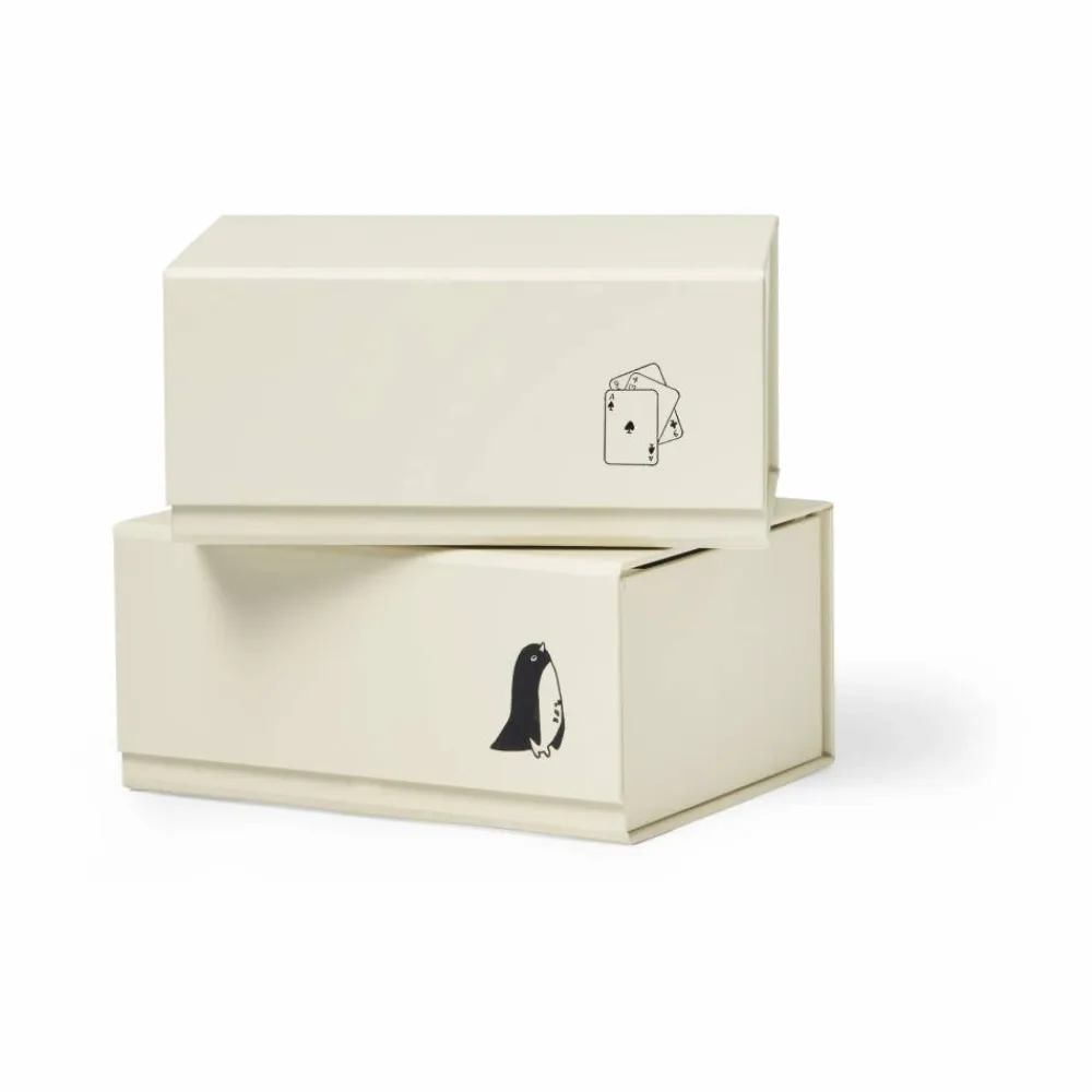 TÔNN furniture Pac box förvaringsbox TÔNN x MAJASBOK Off-white 2-pack