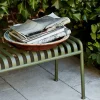 HAY Palissade bänk 120x42 cm Olive