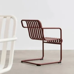 New HAY Palissade Cantilever Dining karmstol Iron red