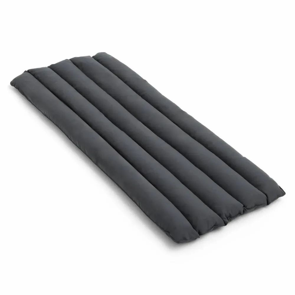 HAY Palissade Chair High Soft Quilted sittdyna Anthracite