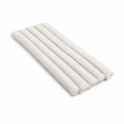 HAY Palissade Chair High Soft Quilted sittdyna Cream white