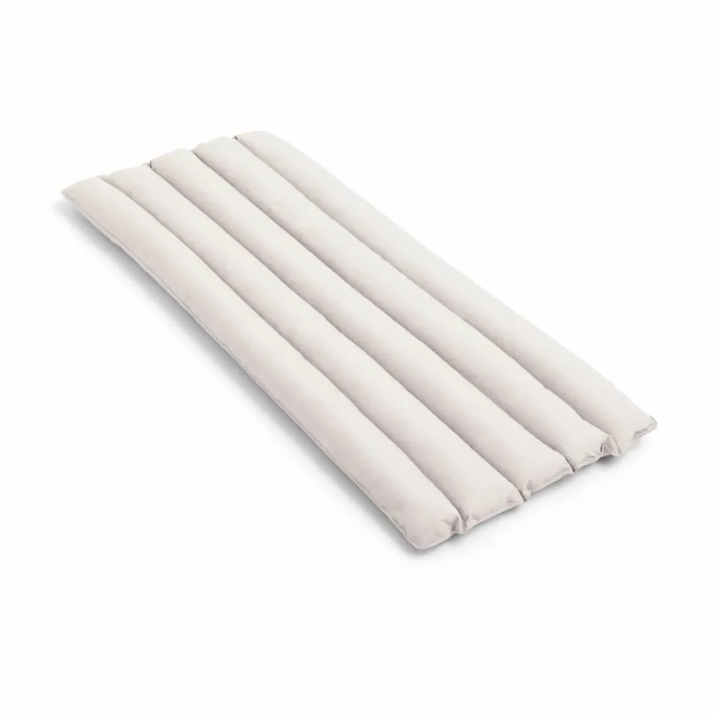 HAY Palissade Chair High Soft Quilted sittdyna Cream white