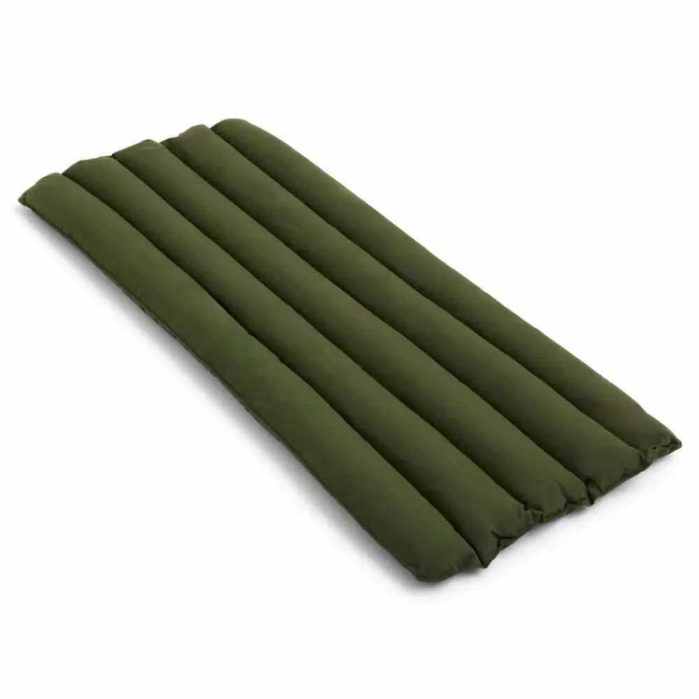 HAY Palissade Chair High Soft Quilted sittdyna Olive