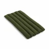 HAY Palissade Chair Low Soft Quilted sittdyna Olive