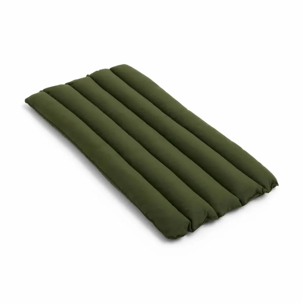 HAY Palissade Chair Low Soft Quilted sittdyna Olive