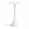 HAY Palissade Cone runt cafébord Cream white Ø60 cm