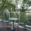 New HAY Palissade Cone runt cafébord Olive ø70