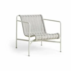 HAY Palissade Cord Low loungefåtölj Sky grey