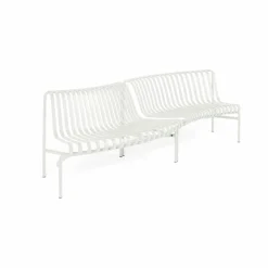 HAY Palissade Dining parkbänk in-out Cream white