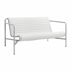 HAY Palissade Lounge Quilted soffdyna Sky grey till loungesoffa