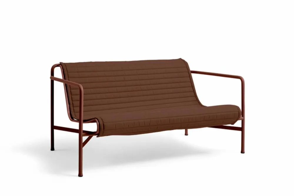 Hot HAY Palissade loungesoffa Iron red