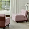 Online HAY Palissade Low loungefåtölj Cream white