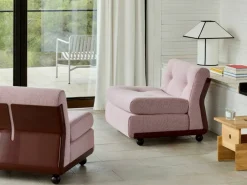 Online HAY Palissade Low loungefåtölj Cream white