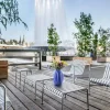 HAY Palissade Low loungefåtölj Hot galvanised